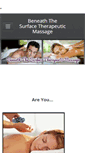 Mobile Screenshot of beneaththesurfacemassage.com